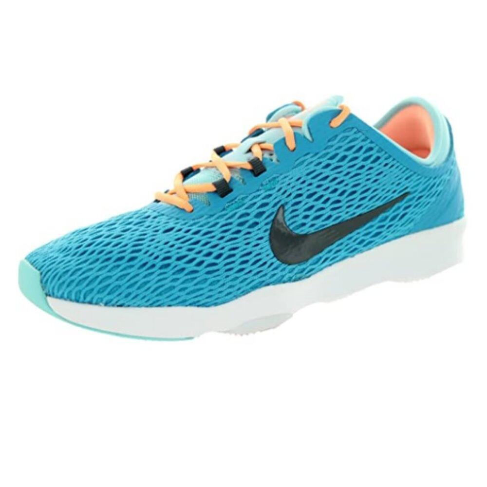 Nike Women's  Zoom Fit Blue Lagoon/White Running Shoes Sneakers Size 9